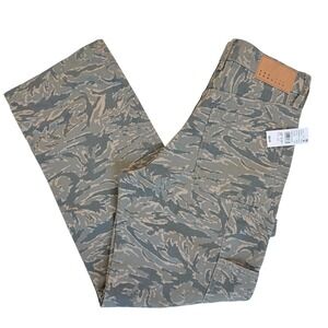Pacsun Baggy Mens Camouflage Cargo Pants 28x30 Utility Carpenter Workwear Skater